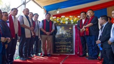Union Minister Sarbananda Sonowal and Arunachal Pradesh CM Pema Khandu lay foundation stone for capacity expansion at NEIAFMR, Pasighat