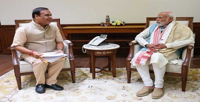 Assam CM Invites PM Modi to lay the foundation stone of the Kamakhya Corridor Project