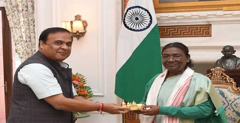 Assam CM calls on President of India; extends invitation to 50th Karbi Youth Festival