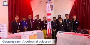 GAGANYAAN: A Celestial Odyssey- illuminated down town Gurukul Moranhat with a captivating science exhibition.