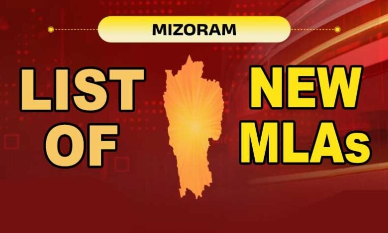 Mizoram: Read the list f 40 New MLAs