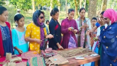 Assam: Women from Laokhowa Burhachapori WLS trained on water hyacinth crafts