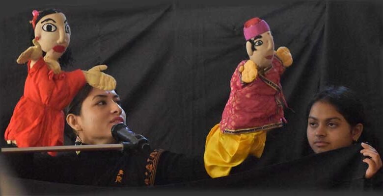 Assam: down town School Guwahati Celebrates the Magic of Puppetry at the India International Puppet Festival