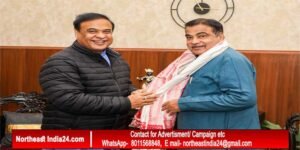 Assam CM takes up key infra projects with Union Minister Gadkari