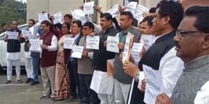Assam Budget Session 2024: Congress stage protest, demands action on key issues