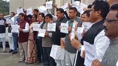 Assam Budget Session 2024: Congress stage protest, demands action on key issues