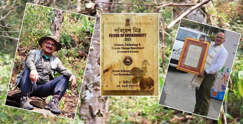 Assam: Aaranyak scientist conferred "Parivesh Mitra Sanman-2023"