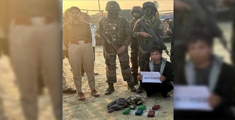 Assam: Assam Rifles Seized Heroin worth Rs 31.6 lacs in Cachar