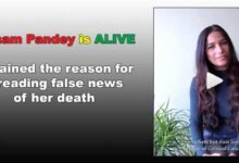 Poonam Pandey is alive: Actress Clarified it in a Insta post