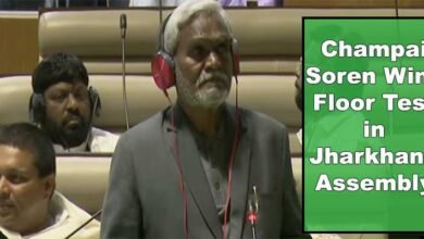 Jharkhand- JMM's Champai Soren Wins Floor Test in Jharkhand Assembly