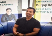 Assam: Literary Icon Durjoy Datta meets Students of Assam down town University at its campus