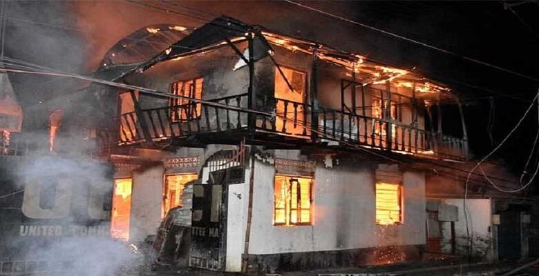 Manipur:- 1 killed, 1 injured in blast inside DM University campus in Imphal
