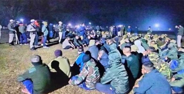 Manipur: seven Manipur Police trainees, injured when a clash broke out between cadets of two ethnic groups