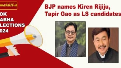 Arunachal, BJP, Kiren Rijiju, Tapir Gao, Arunachal Pradesh, Lok Sabha elections