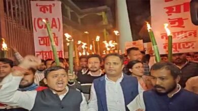 Assam: protests against CAA rules notification all over state