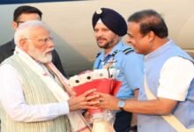 PM Modi arrives in Assam on 2-day visit; to inaugurate projects worth Rs18,000 cr