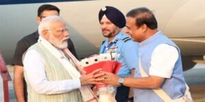 PM Modi arrives in Assam on 2-day visit; to inaugurate projects worth Rs18,000 cr