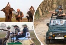 LIVE UPDATES; PM Modi visits Assam's Kaziranga National Park