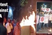 Assam: Students protest against CAA, burnt copies of the Act