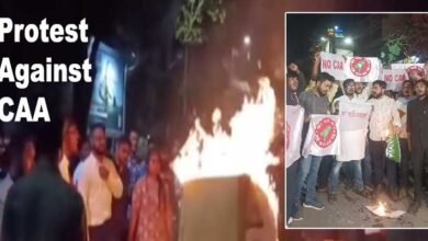 Assam: Students protest against CAA, burnt copies of the Act