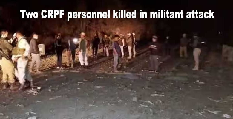 Manipur: Two CRPF personnel killed, Two injured in militant attack