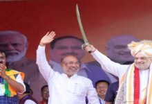 Govt's priority is to bring peace in Manipur: Amit Shah says in a rally