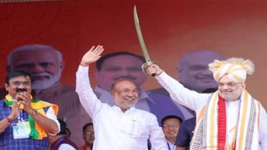 Govt's priority is to bring peace in Manipur: Amit Shah says in a rally