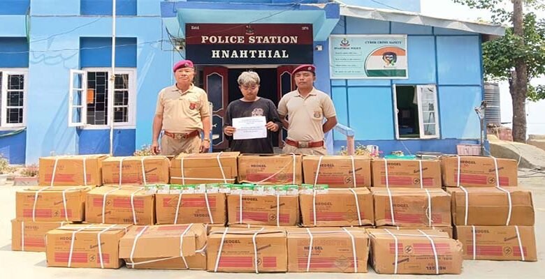 Mizoram: One held with large quantity of gelatin sticks and detonators