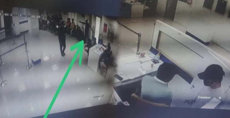 IMPHAL- Unidentified armed men have allegedly looted Rs 20 lakhs from a State Bank of India branch in Churachandpur district on Thursday.