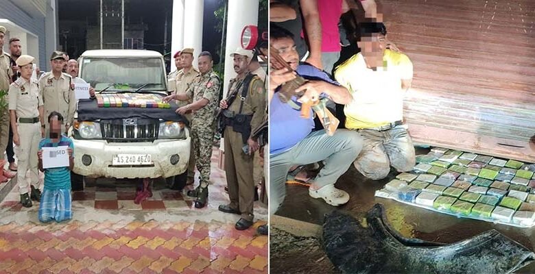 Assam: Cachar police seized drugs worth Rs 9.5 crore kept inside fuel tanks, tubes