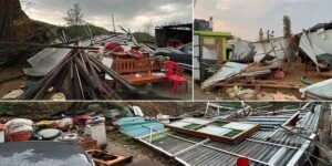 Manipur: Heavy rains damaged houses, uprooted trees in several places