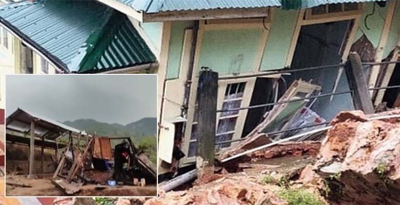 Meghalaya: 400 people hit by heavy Rains, hailstorm