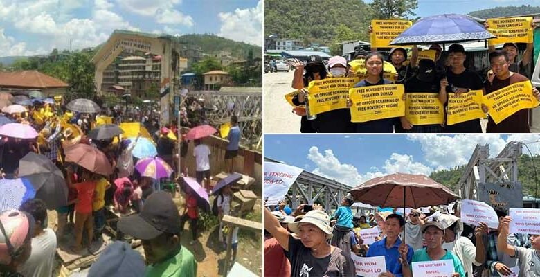 Mizoram: Rallies against Centre's decision to fence India-Myanmar border