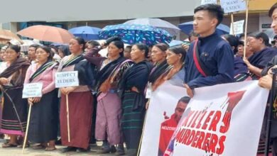 Nagaland: WAYO organizes protest rally against the Alleged Murder of Kezhalelie Lawrence Miasalhou