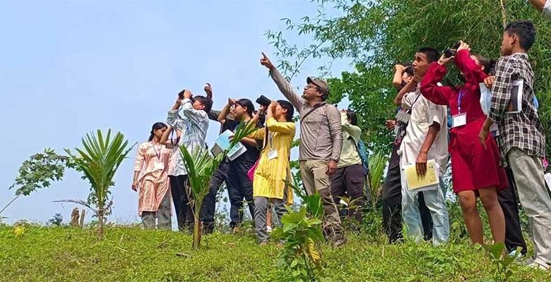 Assam: Karbi students from forest fringe villages explore Aaranyak's nature camp