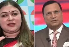 Congress spokesperson journalist of using obscene language during live debate