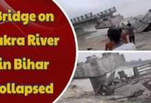 Bihar: Bridge on Bakra river collapses in Araria, Watch Viral Video