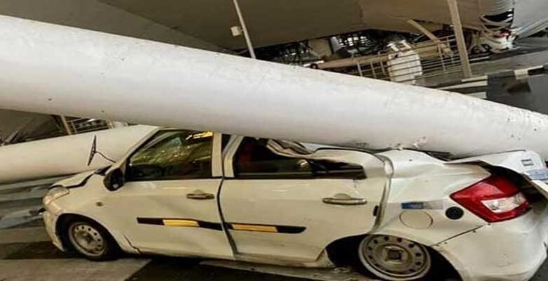 Roof collapse at Delhi and Jabalpur Airports; 1 dead, 5 injured