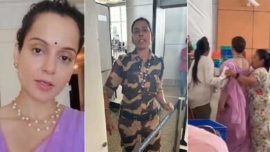 Kangana Ranaut Allegedly Slapped By Security Staff At Chandigarh Airport, Video Goes Viral