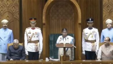 Opposition Protests During President Murmu's Address Over Manipur Violence, NEET Paper Leak, And New Criminal Laws