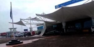 After Jabalpur, Delhi now Canopy Outside Rajkot Airport Terminal Collapsed