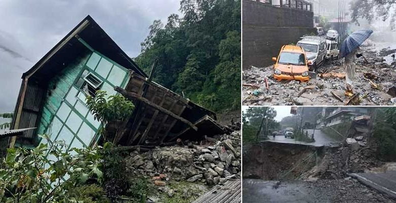 Sikkim: One killed, five missing after massive landslides in Mangan