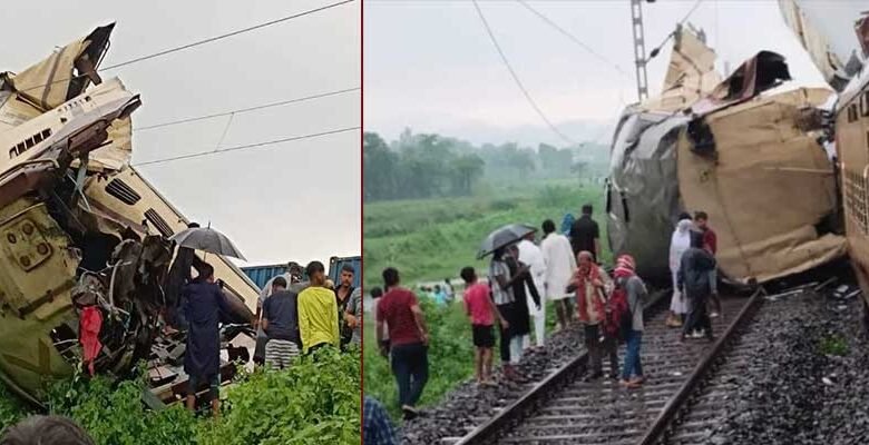 Kanchanjungha Express hit by goods train in West Bengal’s New Jalpaiguri, several injured