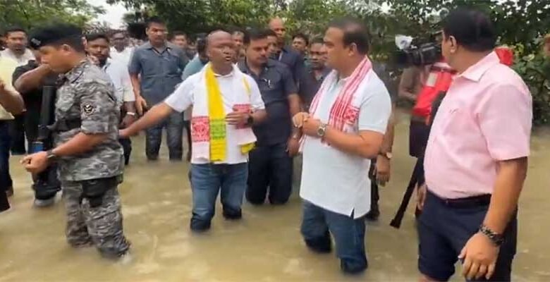 Assam floods: death toll rises to 52, CM visits flood affected areas