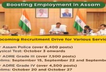 Assam CM Himanta Biswa Sarma announces 35,000 vacancies across various departments