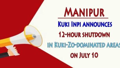 Manipur: Kuki Inpi announces 12-hour shutdown in Kuki-Zo-dominated areas on July 10