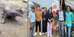 Manipur: WTI’s awareness signages encourage Manipur locals to safeguard the endangered Pangolins