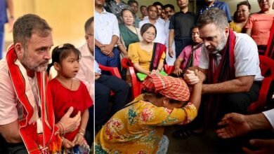 Assam: Rahul Gandhi meets Flood Victims in Silchar