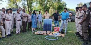 Assam: Goalpara Forest Division staff trained by Aaranyak on solar fence operation