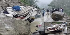 Sikkim Landslide: Woman Killed After Boulder hit a Taxi